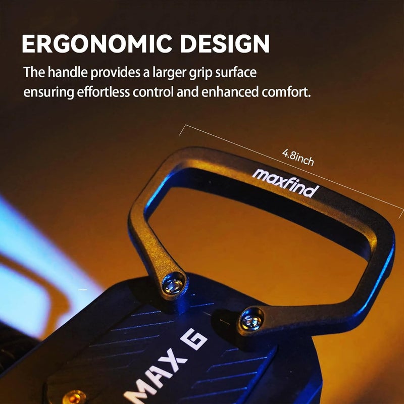 MaxFind Skateboard Handle – Ergonomic & Comfortable Grip for Electric Longboards& E-Boards, Easy to Install & Lightweight,Waterproof & Durable Aluminum Design - Image 3